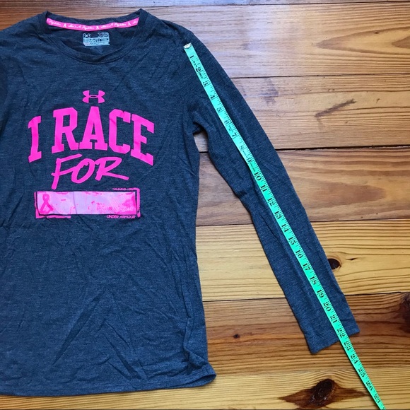 Under Armour Breast Cancer Running Tops, EUC, XS - Picture 8 of 16